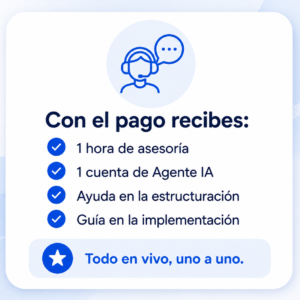 💳 Asesoría | $19